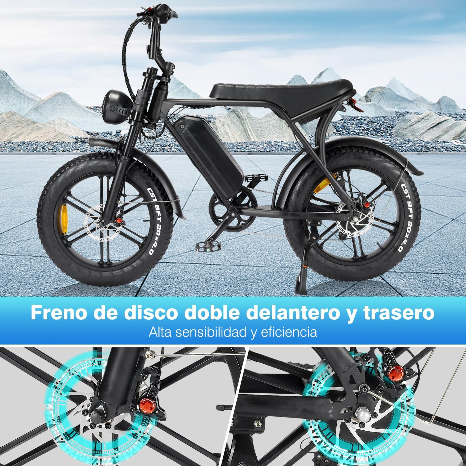 SUPER73 Bicicleta Eléctrica para Adultos